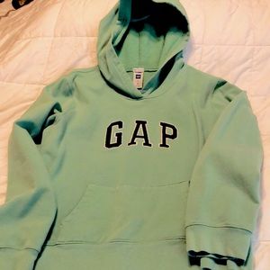 Green GAP hoodie szM